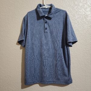 Champion Boys Blue Polo Shirt Size M 8-10